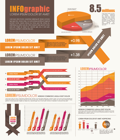 Business Infographic design créatif 3811 infographie design creative business   