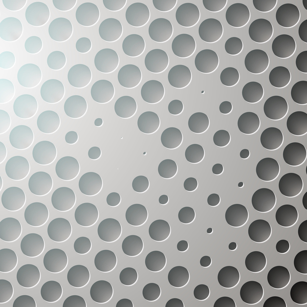 灰色の抽象円ベクトルの背景 抽象的な円 グレー   