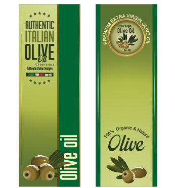 Huile d’olive bannière verticale vecteur 01 olive huile d’olive huile bannière verticale Bannière   