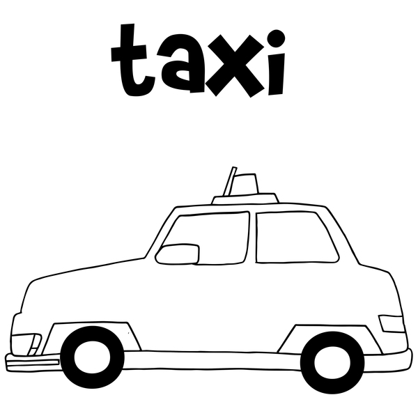 Illustration de vecteur de main de taxi darwn taxi main darwn   