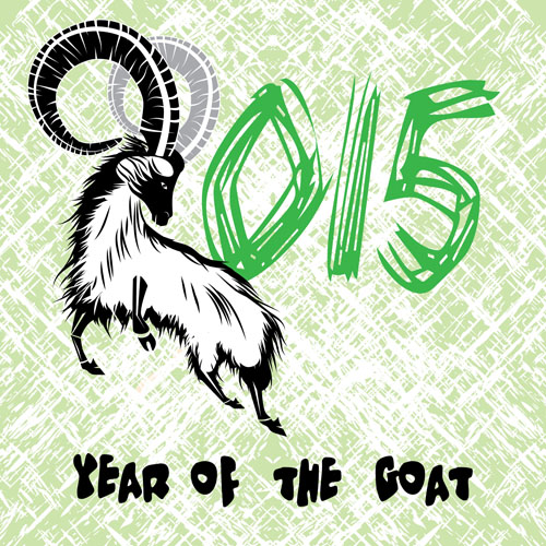2015羊の年の背景材料10のベクトルセット 背景材料 背景 年 ヒツジ 2015   