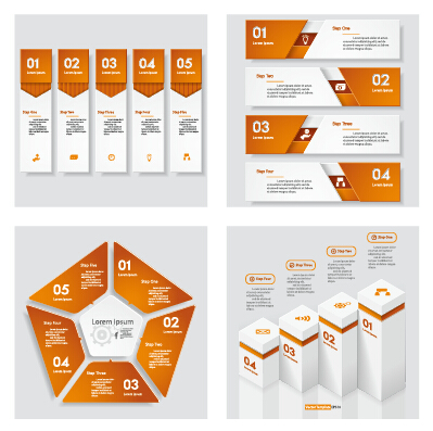 Business Infographic design créatif 3356 infographie creative business   