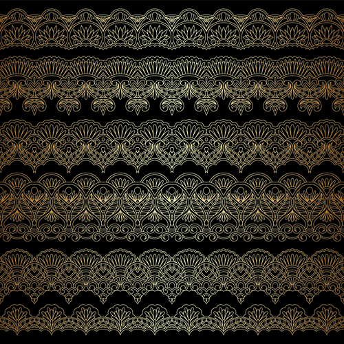 Fond de vecteur de motif décoratif de dentelle 08 vecteur de motif motif décoratif motif fond vectoriel dentelle décoratif   