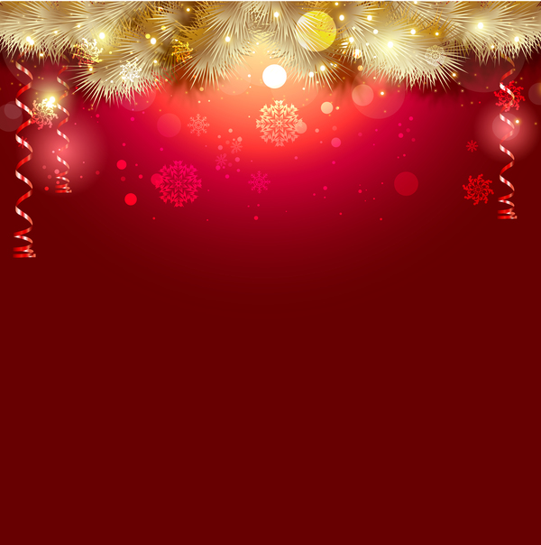 Glänzend weihnachtlicher roter Hintergrundgestalter Vektor 01 Weihnachten rot glänzend   