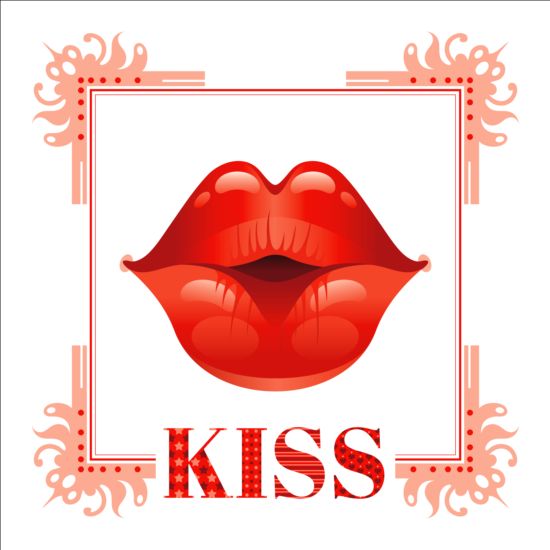 Monde de jour de baiser créatif de fond 05 monde fond Créatif baiser   