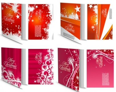 美しいクリスマスカバーベクトル 美しい クリスマス カード   