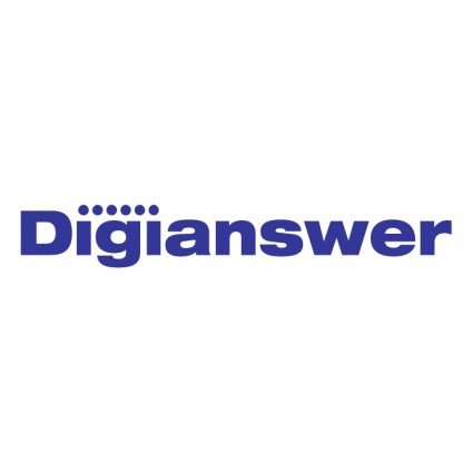 Digianswer ベクターロゴ素材 digianswer   