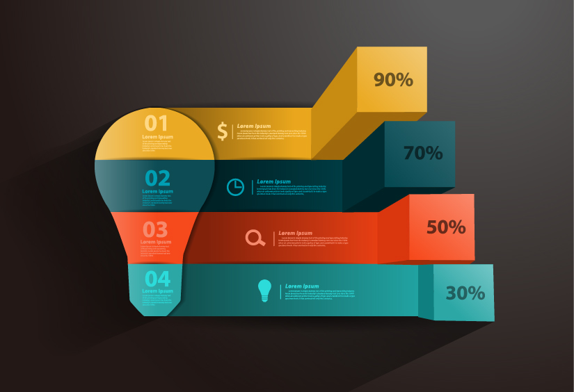 Business Infografik Design 2539 Kreativ Infografik business   