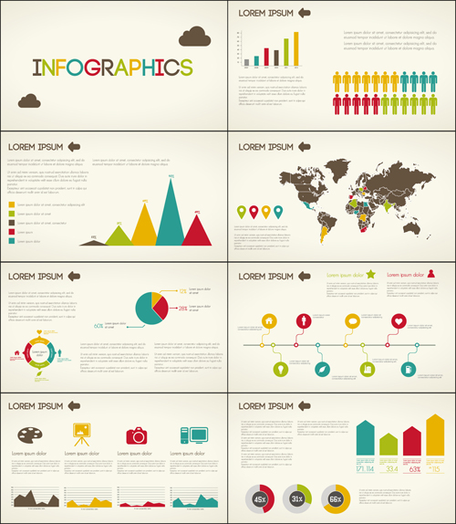 Business Infographic design créatif 3810 infographie design creative business   