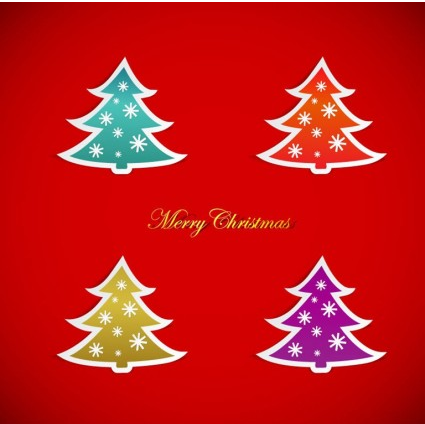 Weihnachtsbaum-Grafik-Vektor-Set Weihnachten Grafik Baum   