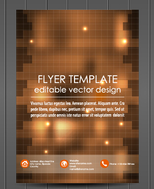 Couverture de magazine exquis Design vecteur ensemble 04 magazine exquis couverture   