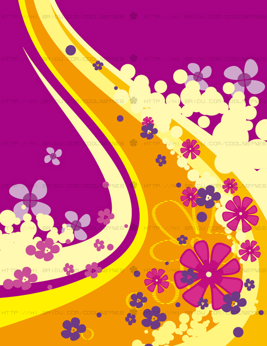 Mode floral avec le vecteur abstrait de fond 09 mode floral Abstrait   