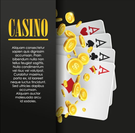 Vector jeux de casino fond graphique 14 jeux Graphique fond casino   