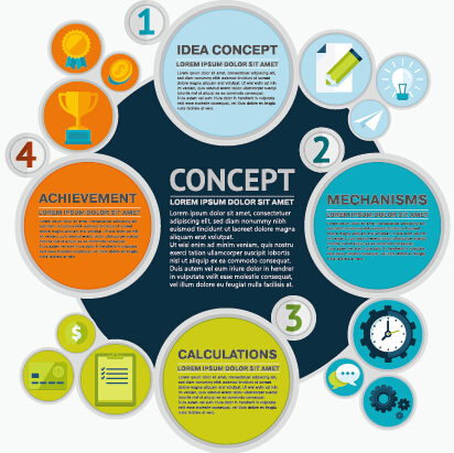 Business Infographic design créatif 1811 infographie creative business   