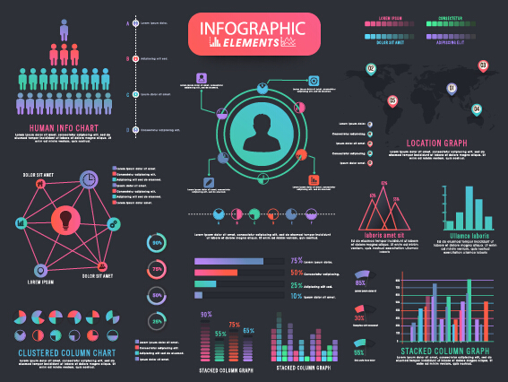 Business Infographic design créatif 3303 infographie creative business   