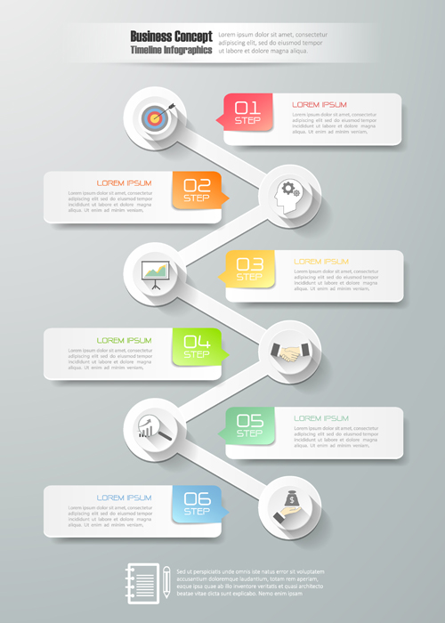 Business Infographic design créatif 4111 infographie design creative business   