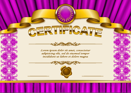 Vektor-Zertifikatsvorlage exquisit Vektor 04 Zertifikatsvorlage Zertifikat exquisite Diplom   
