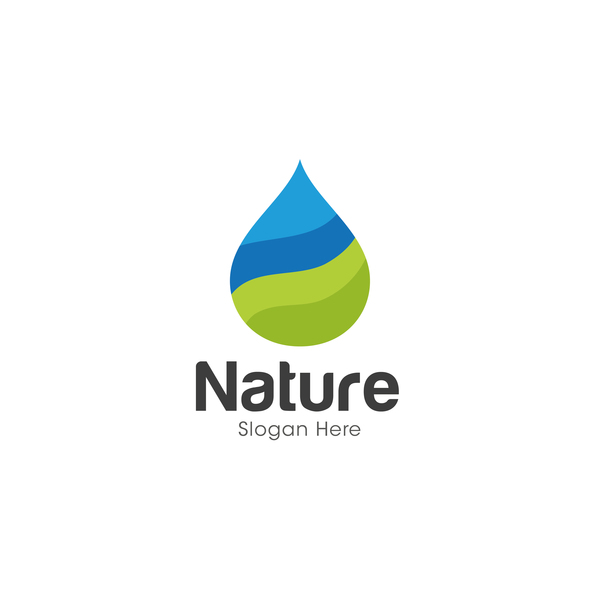 Vecteurs de création de logo nature 01 nature logo   