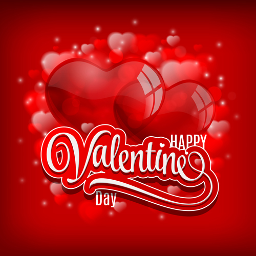 Transparentes Herz mit Valentinstag-Hintergrundvektor 01 Valentine transparent Hintergrund Herz   