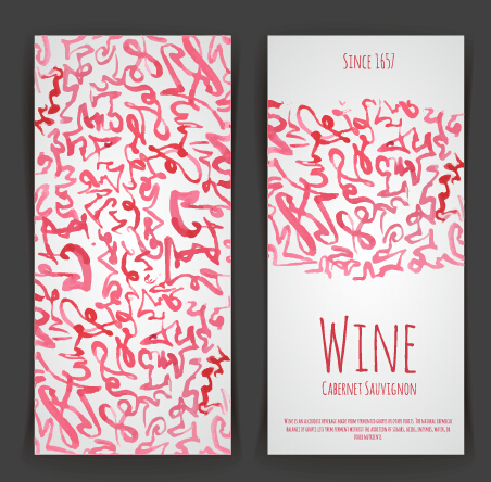 Stickers aquarelle vin créatif vecteur 04 vin Créatif autocollants aquarelle   