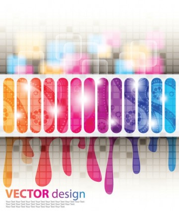 Vector Hintergrund buntes Modematerial mode Hintergrund Farbe   