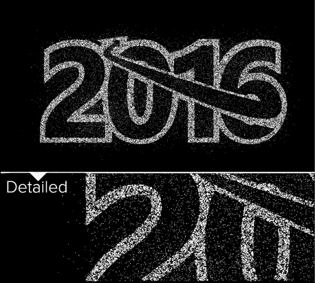 2016 Neujahr Design schwarzer Vektor 08 Neujahr 2016   