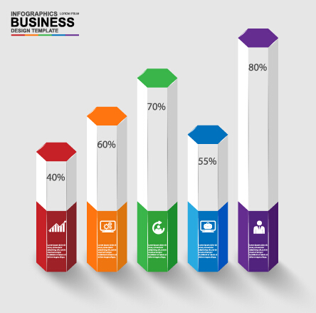 Business Infographic design créatif 3076 infographie creative business   