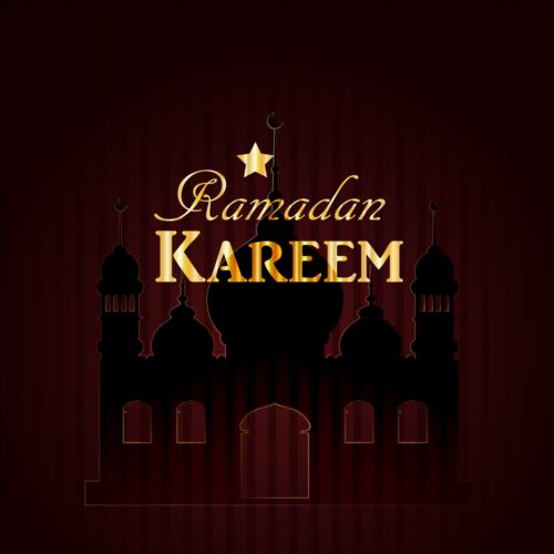 Ramadan kareem dunkler Hintergrundvektor 01 ramadan kareem Hintergrund dark   