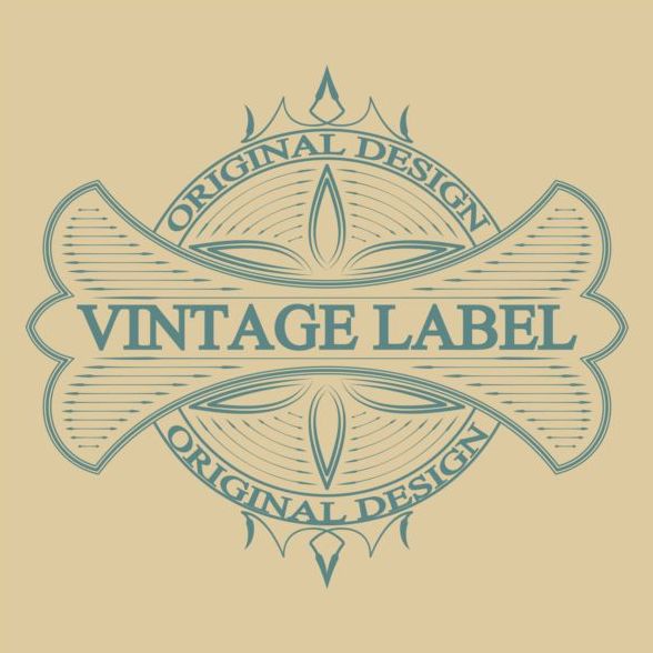 Vintage antique décoratif étiquettes vecteur 04 vintage étiquettes décoratif antique   