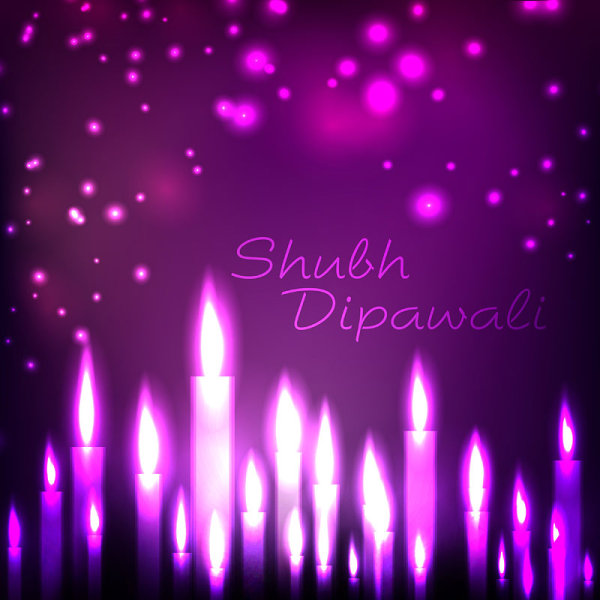 Beaux fonds de Diwali heureux vecteur 11 heureux fond Diwali beau   