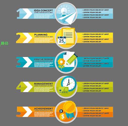 Business Infographic design créatif 1810 infographie creative business   