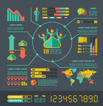 Business Infographic design créatif 2304 infographie creative business   