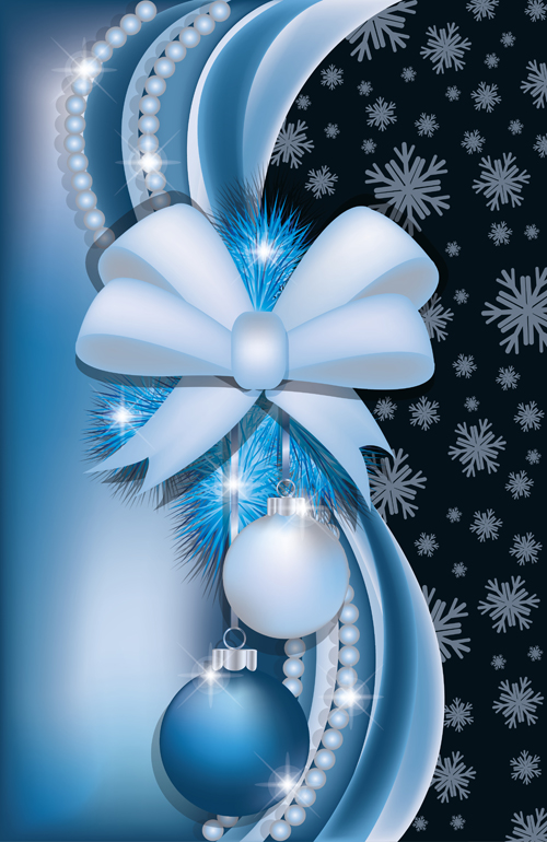 Boule de Noël avec la perle et le vecteur d’arc Perle Noël Boule arc   