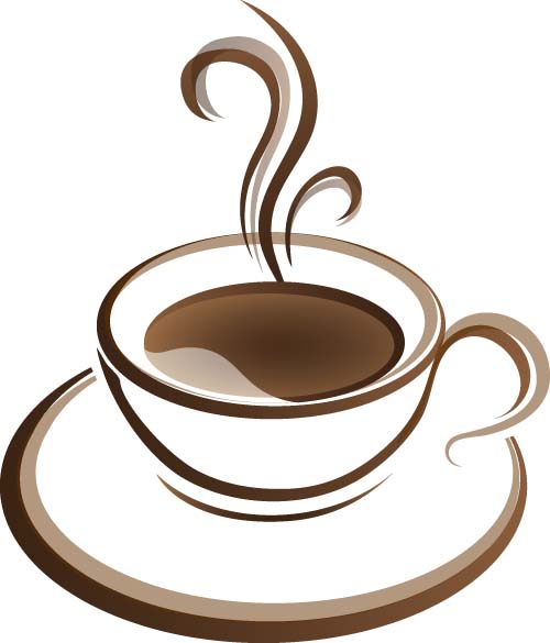 Cup mit Kaffee abstrakten Illustrationsvektor 04 kaffee illustration cup abstract   