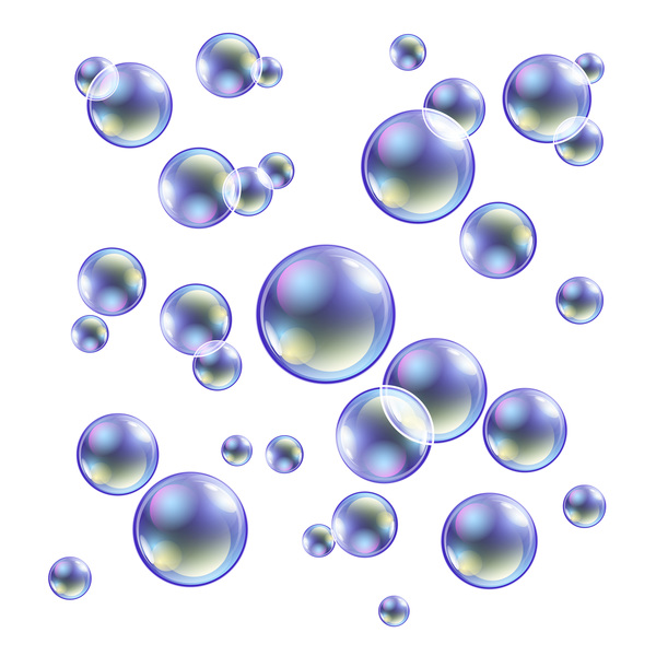 美しい泡の背景イラストベクトル05 美しい 泡   
