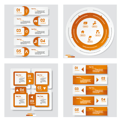 Business Infographic design créatif 3354 infographie creative business   
