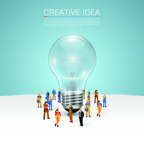 Équipe d’affaires créatif vecteur illustration ensemble 05 illustration vectorielle équipe Entreprise Créatif   