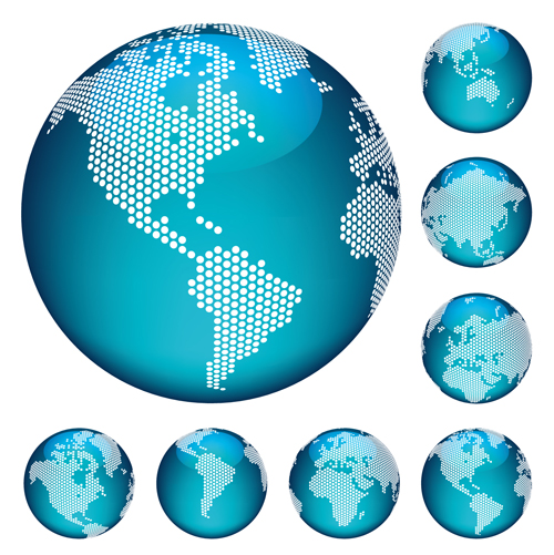 世界地図ベクトル材料の地球03 材料 地球 地図 世界   