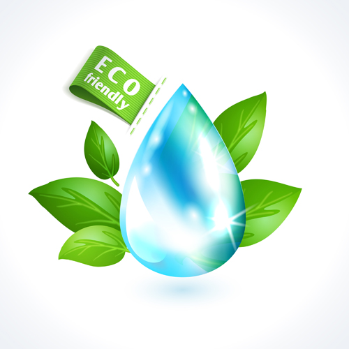 Eco friendly logos Creative vector design 05 Respectueux de l’environnement logos eco Créatif   