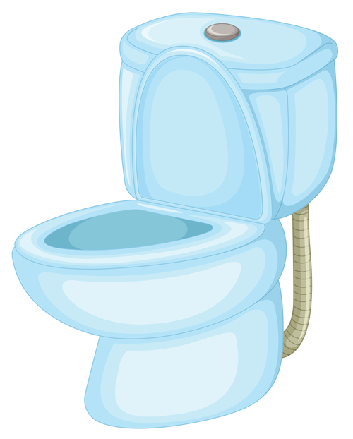 Éléments de conception de toilettes vectorielles Set 03 toilette element   