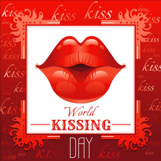 Monde créatif de jour de baiser de fond 02 monde fond Créatif baiser   
