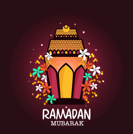 Fond Ramadan Mubarak vector design Set 06 ramadan Mubarak fond   