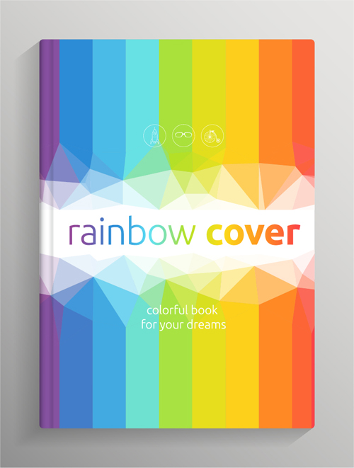 Brochure et couverture de livre vecteur créatif 09 livre creative couverture brochure   