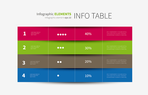 Business Infographic design créatif 4196 infographie creative business   