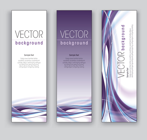 Kreative moderne Banner setzen Vektor 03 modern Kreativ banner   