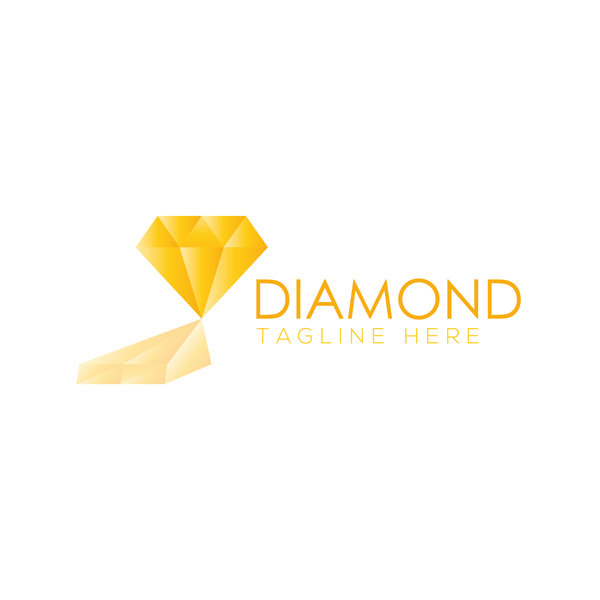 Diamond Logo Design Vektor-Set 01 logo Diamant   