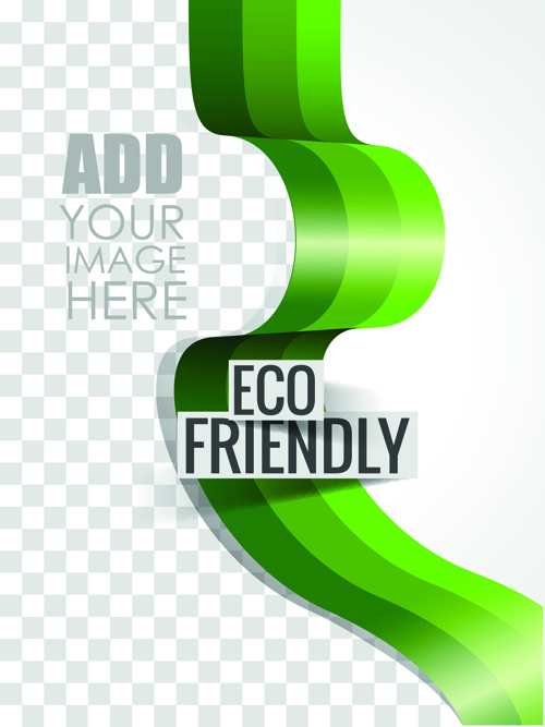 Brochure de style éco avec vecteur de couverture de Flyer 02 flyer eco couverture brochure   
