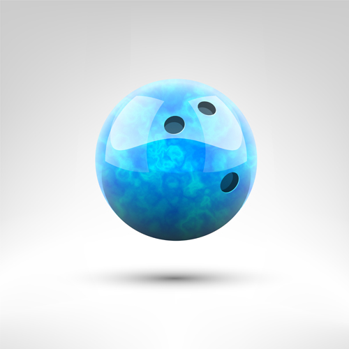 現実的なボウリングボールベクトルデザイン05 リアルな ボール ボーリング デザイン   