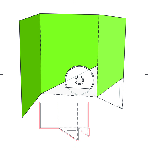 Leeres Papier-Paket-Druckvorlage Vektor 05 Vorlage Schablone Vektor papier Paket blank   