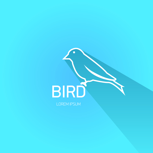 クラシックバードロゴデザイン要素ベクター02 鳥 ロゴ デザイン要素 クラシック   